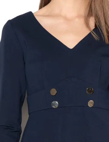 Rochie scurta Guess, bleumarin