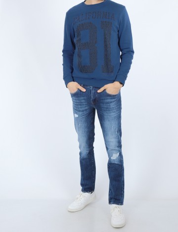 
						Bluza Guess, bleumarin