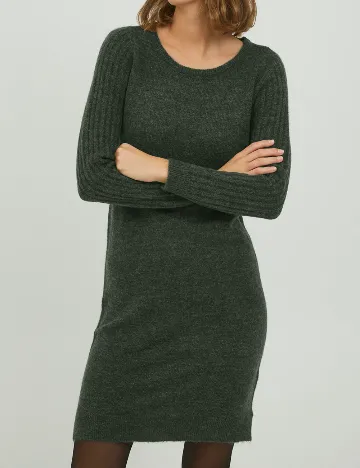 Rochie scurta Fransa, verde