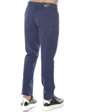 Pantaloni Marciano Guess, bleumarin