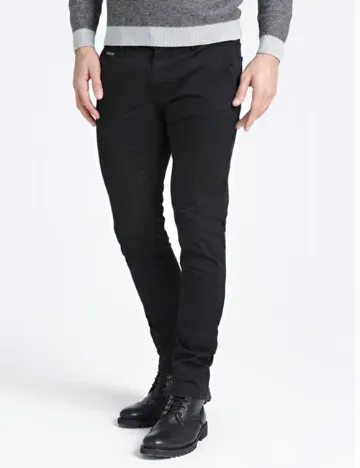 Pantaloni Guess, negru
