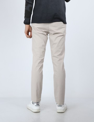 Pantaloni Guess, crem