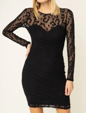 Rochie scurta Guess, negru
