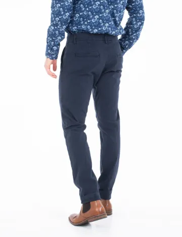 Pantaloni Guess, bleumarin