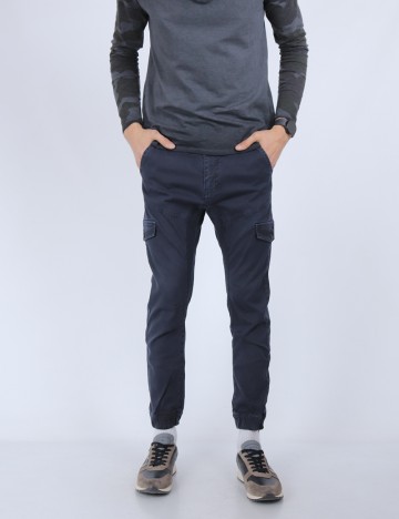 
						Pantaloni Guess, bleumarin