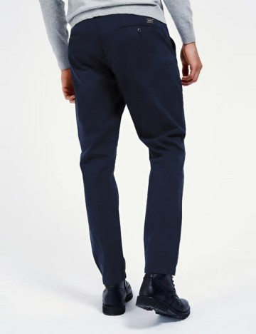 Pantaloni Guess, bleumarin