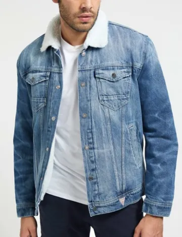 Geaca Guess, albastru