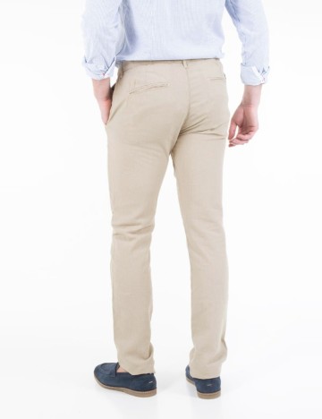 Pantaloni Guess, crem