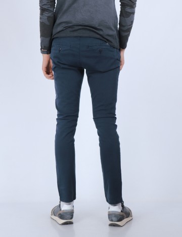 Pantaloni Guess, bleumarin