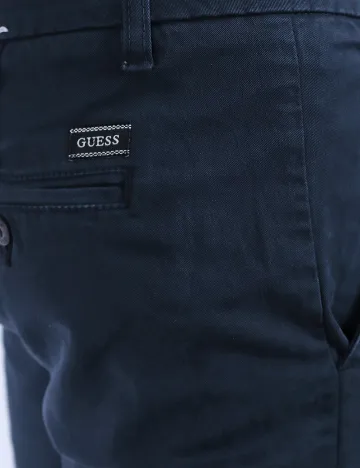 Pantaloni Guess, bleumarin