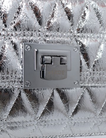 Geanta Verde, argintiu