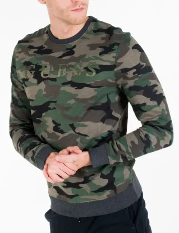 Bluza Guess, army