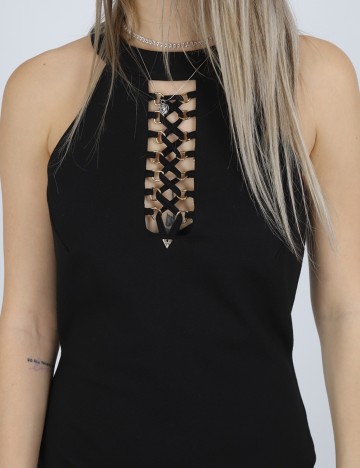 Rochie scurta Guess, negru