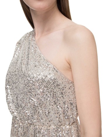 Rochie scurta Guess, crem