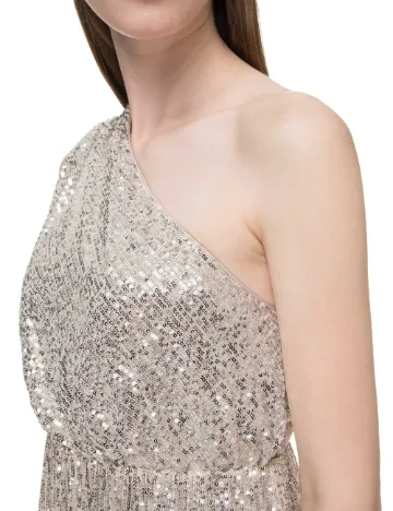 Rochie scurta Guess, crem