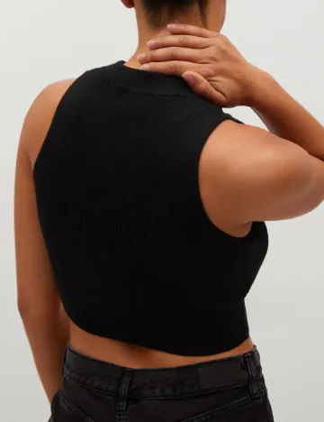 Top Mango, negru