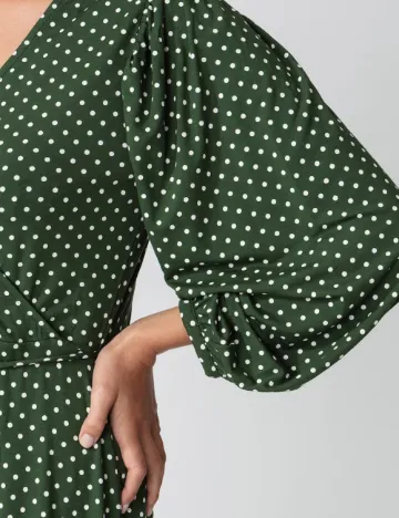 Rochie medie Indiska, verde