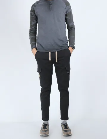 Pantaloni Jack&Jones, negru