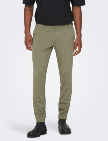
						Pantaloni Only, verde
