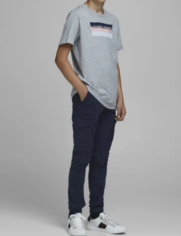 Pantaloni Jack&Jones, bleumarin
