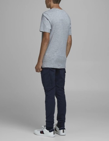 Pantaloni Jack&Jones, bleumarin