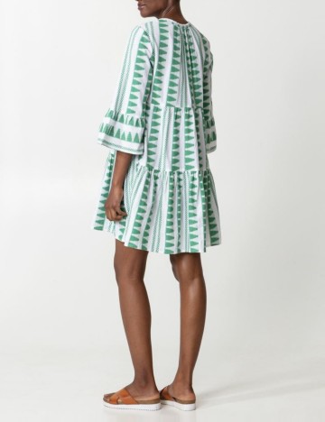 Rochie scurta Indiska, verde