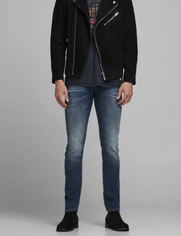 Blugi Jack&Jones, bleumarin Albastru