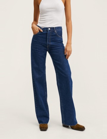 
						Blugi Mango, bleumarin