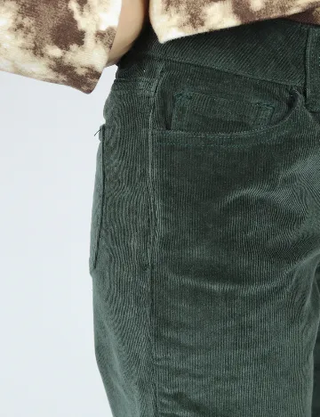 Pantaloni Vila, verde