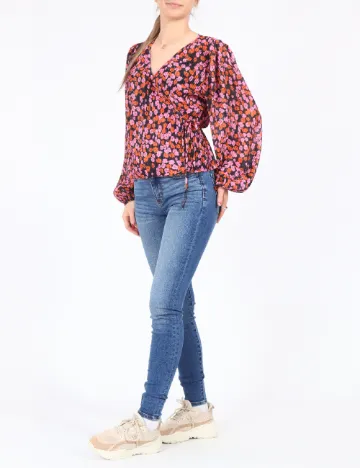 Camasa Ichi, floral print