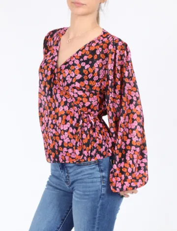 Camasa Ichi, floral print