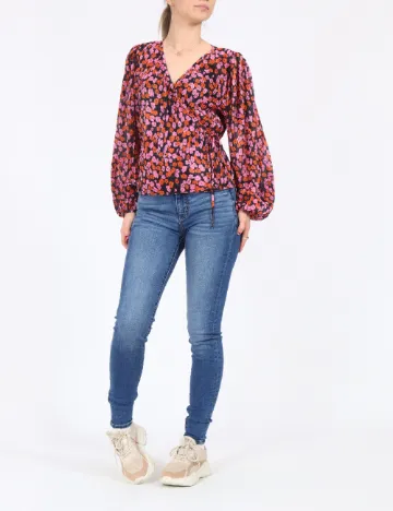 Camasa Ichi, floral print