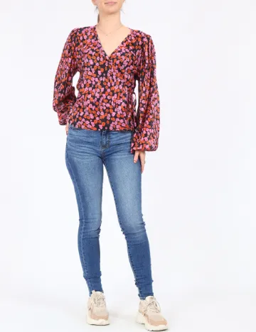 Camasa Ichi, floral print
