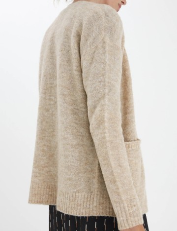 Cardigan Ichi, bej