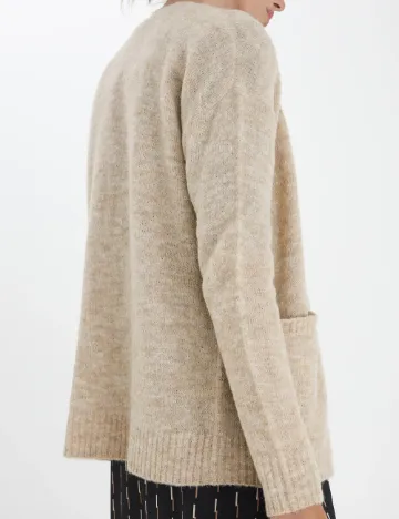 Cardigan Ichi, bej