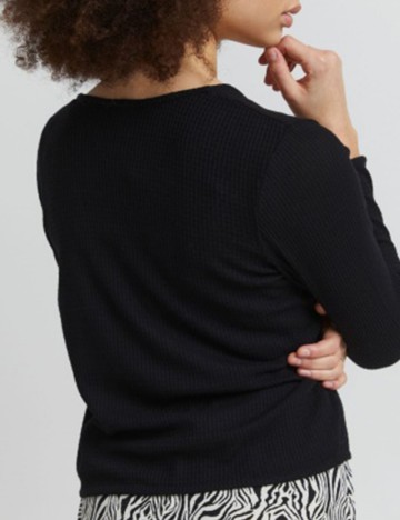 Cardigan Ichi, negru