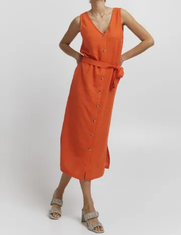 Rochie medie Ichi, portocaliu