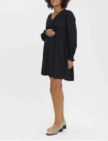 Rochie scurta Vero Moda Maternity, negru