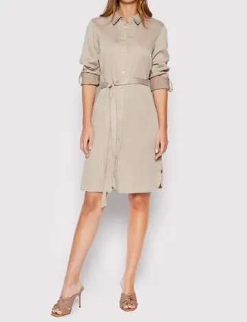 Rochie scurta Vila, bej