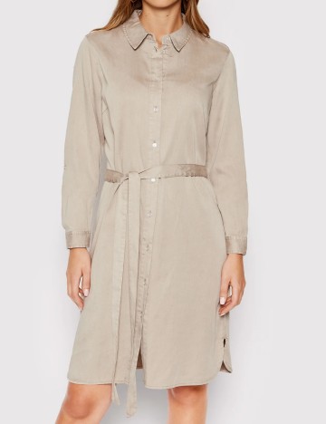 Rochie scurta Vila, bej