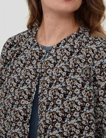 Geaca Fransa, imprimeu floral