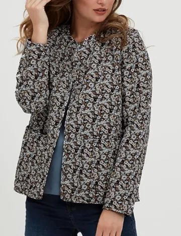 Geaca Fransa, imprimeu floral