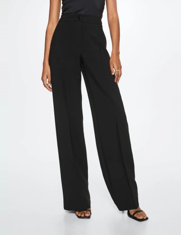 Pantaloni Mango, negru