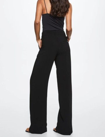 Pantaloni Mango, negru