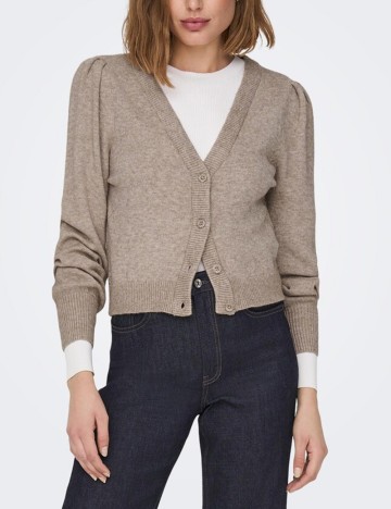 Cardigan Only, maro deschis
