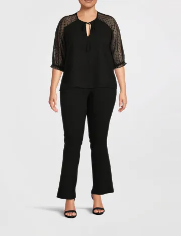Pantaloni EVOKED VILA, negru