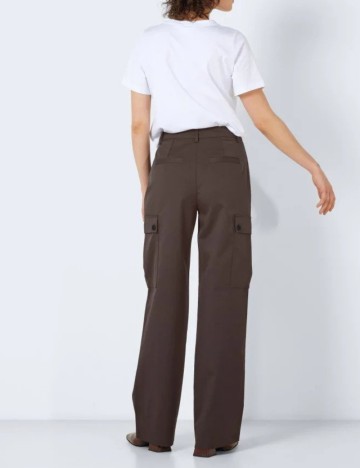 Pantaloni Noisy May, maro