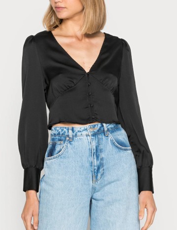 
						Top Vero Moda, negru