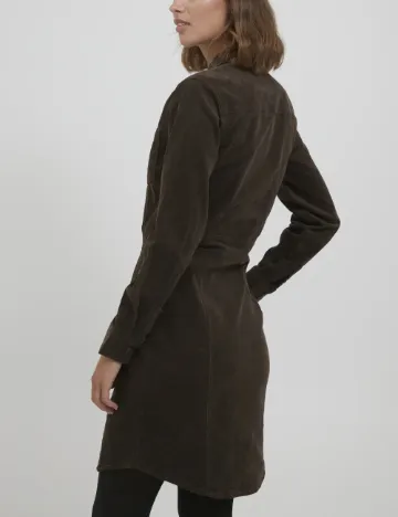 Rochie scurta Fransa, verde