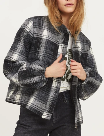 Jacheta Pulz, gri inchis